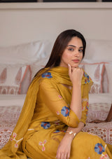 HONEYCOMB APPLIQUE KURTA SET