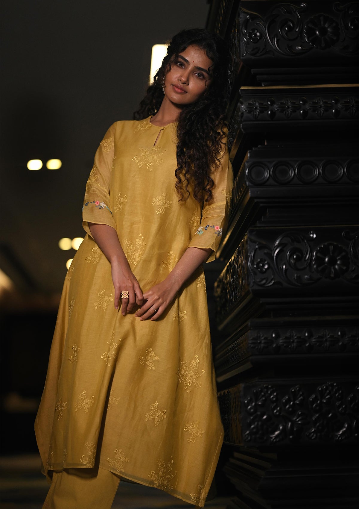 Daffodil Embroidered Co-ord Set