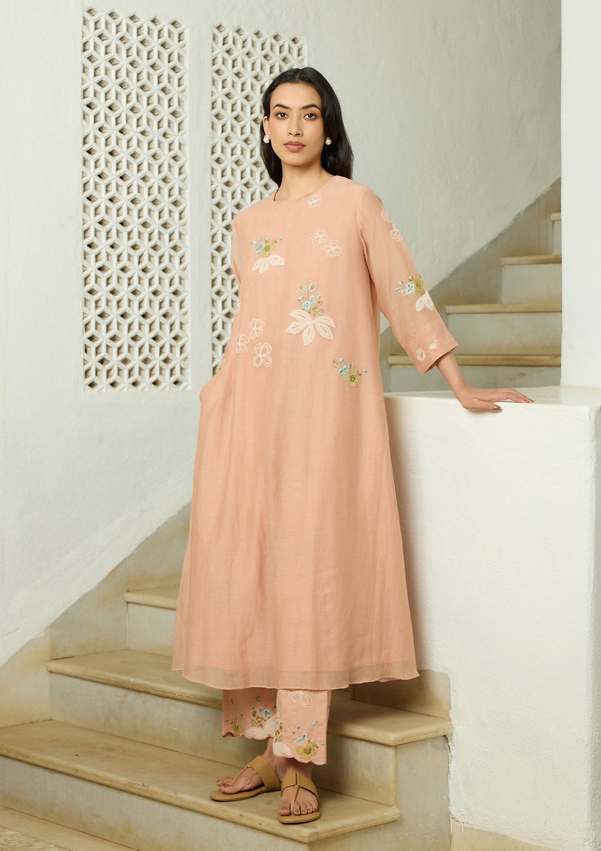 Blossom Applique Co-ord Set