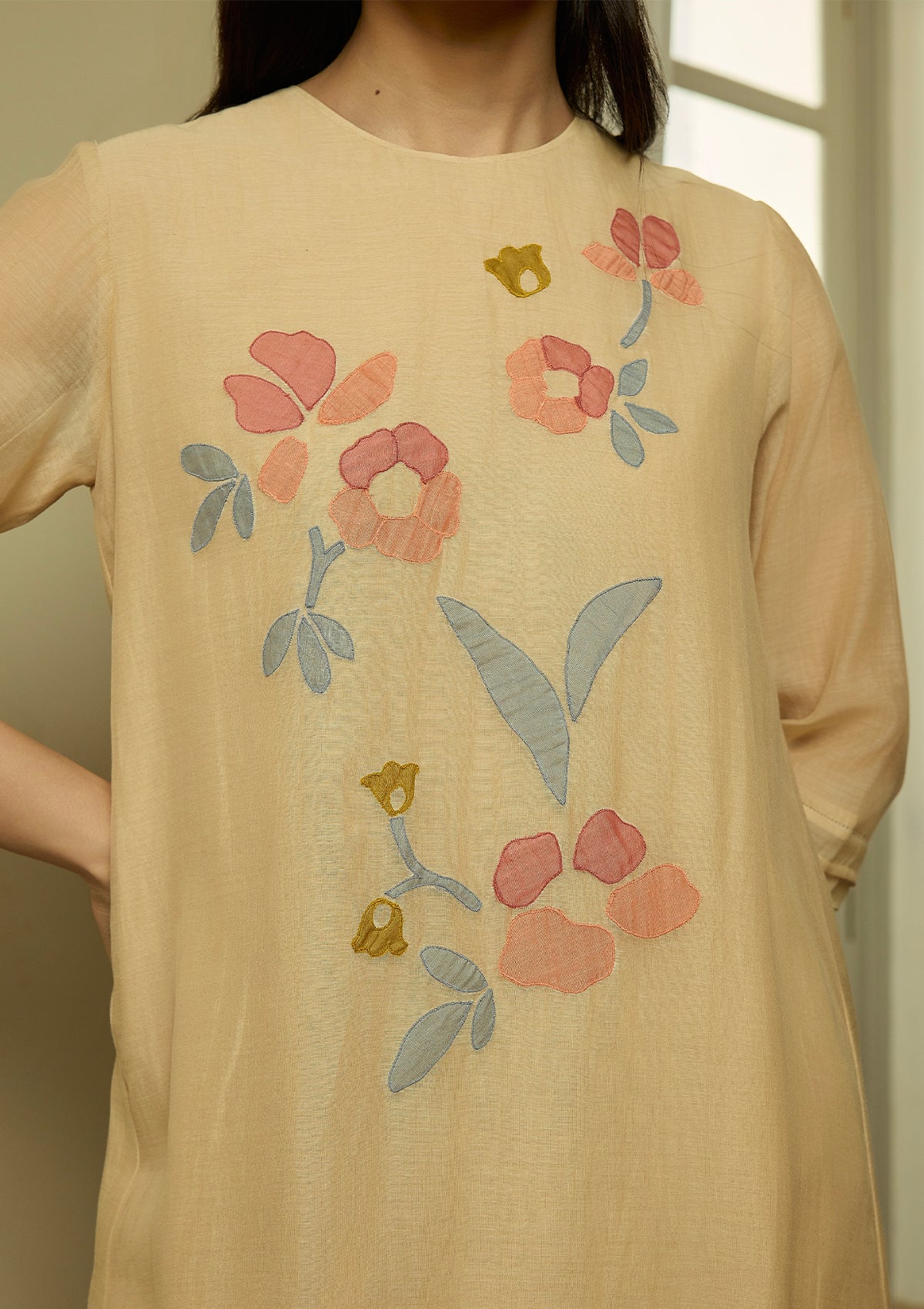 Sand Applique Co-ord Set