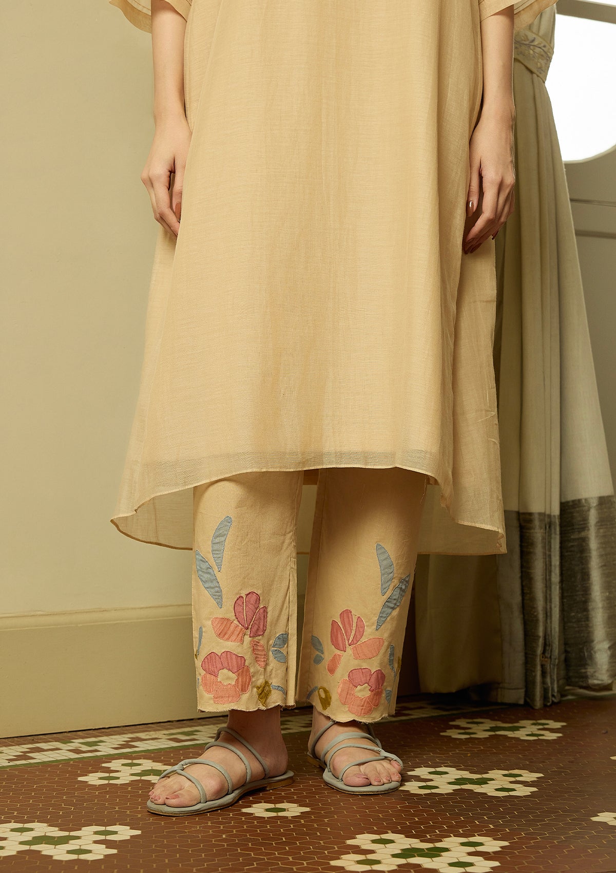 Sand Applique Co-ord Set