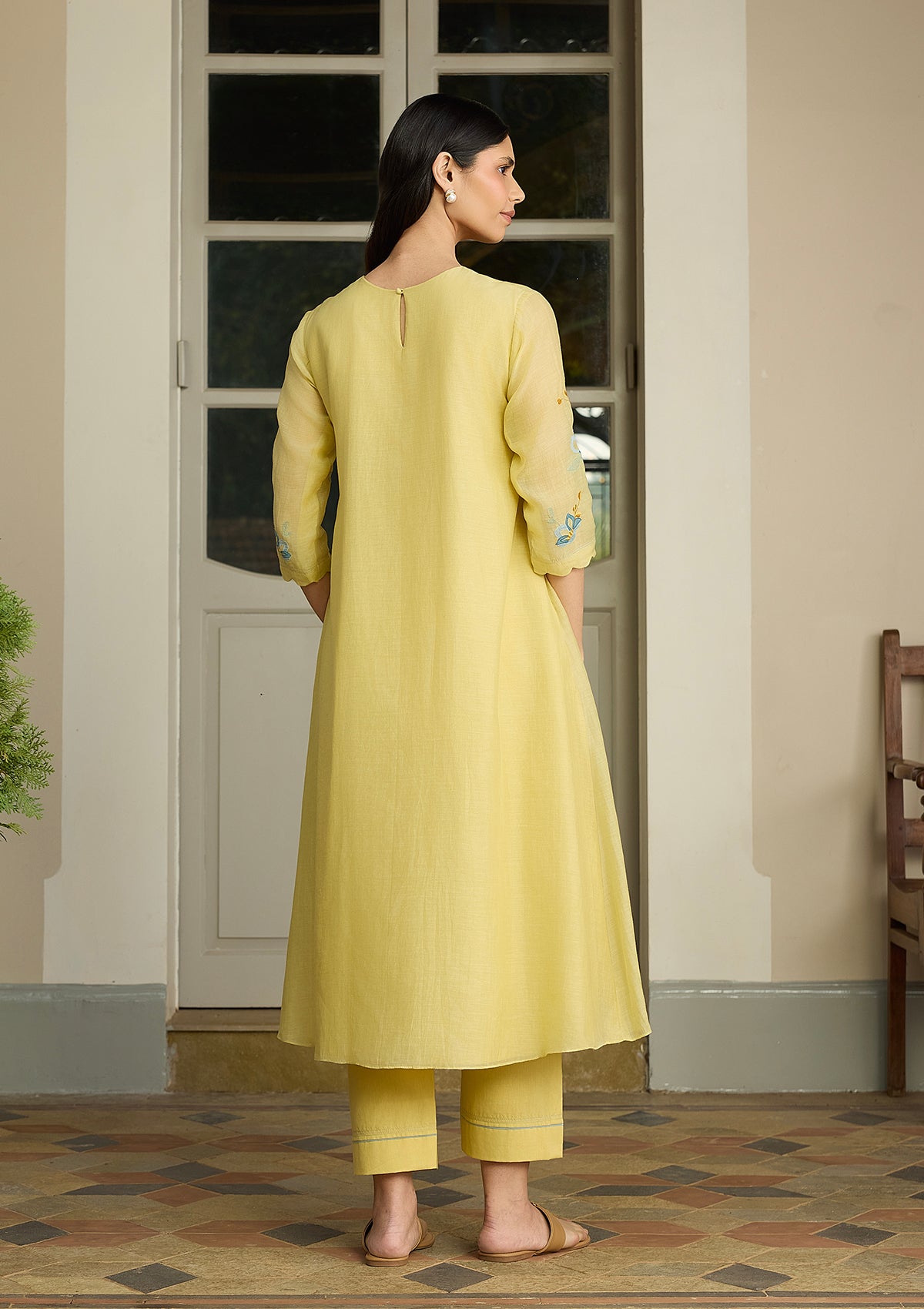 Lemon Applique Co-ord Set