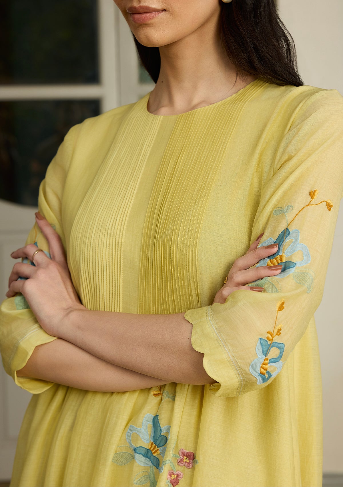 Lemon Applique Co-ord Set