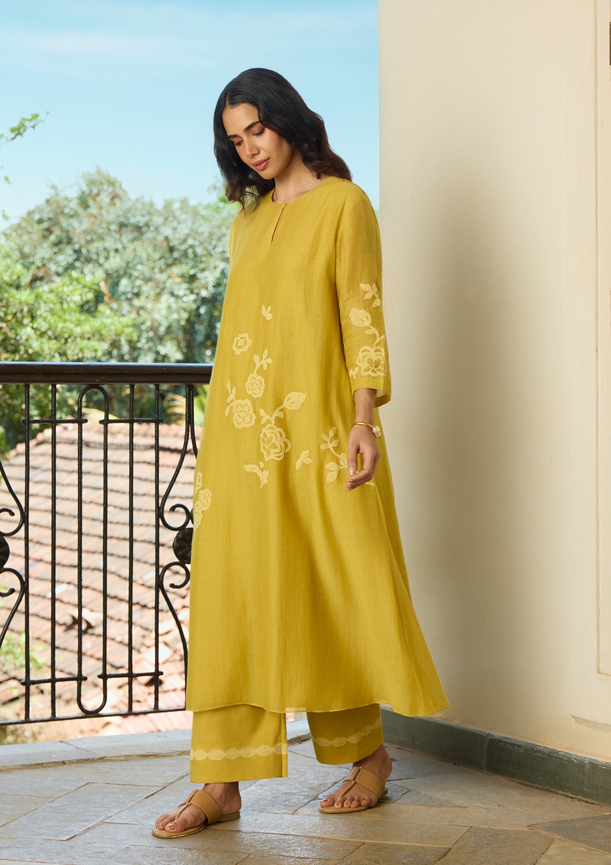 Marigold Applique Co-ord Set
