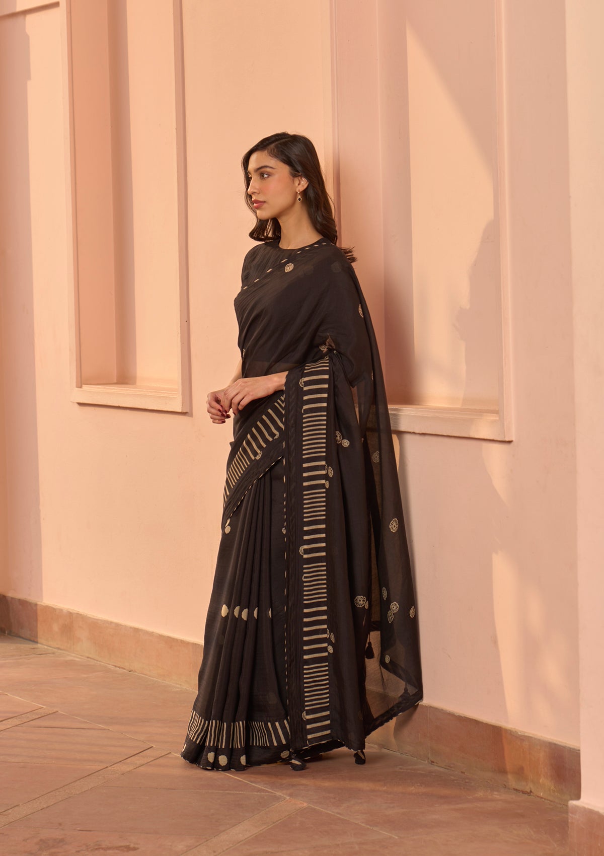 Noir Printed Saree