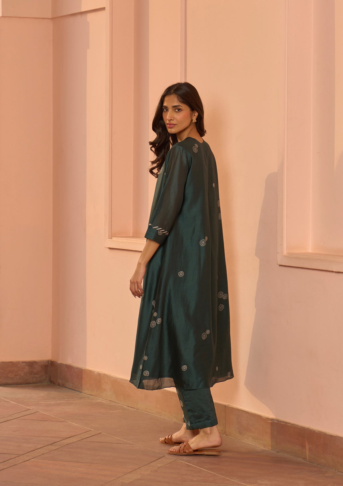 Jade Embroidered Co-ord Set