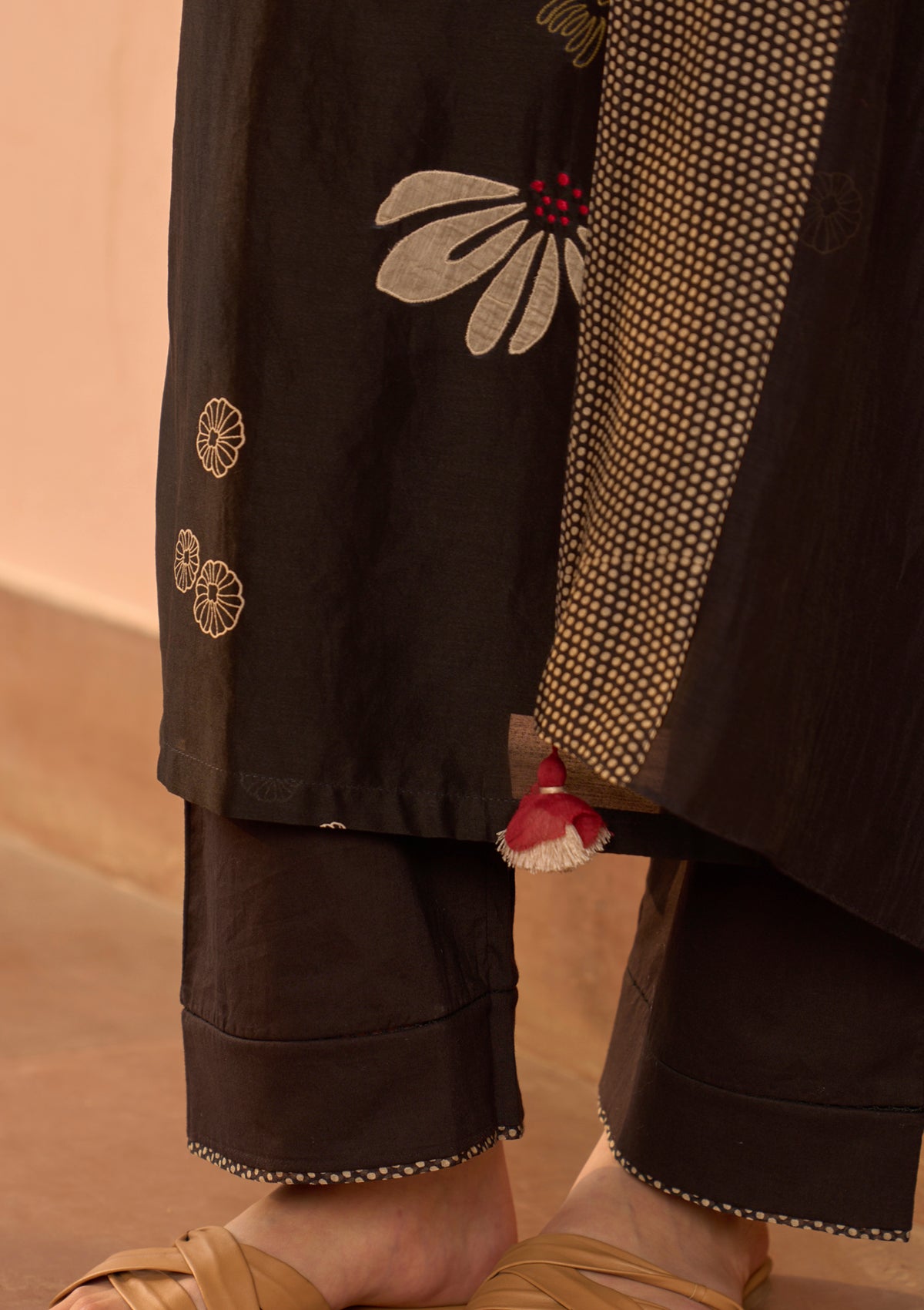 Noir Embroidered Kurta Set