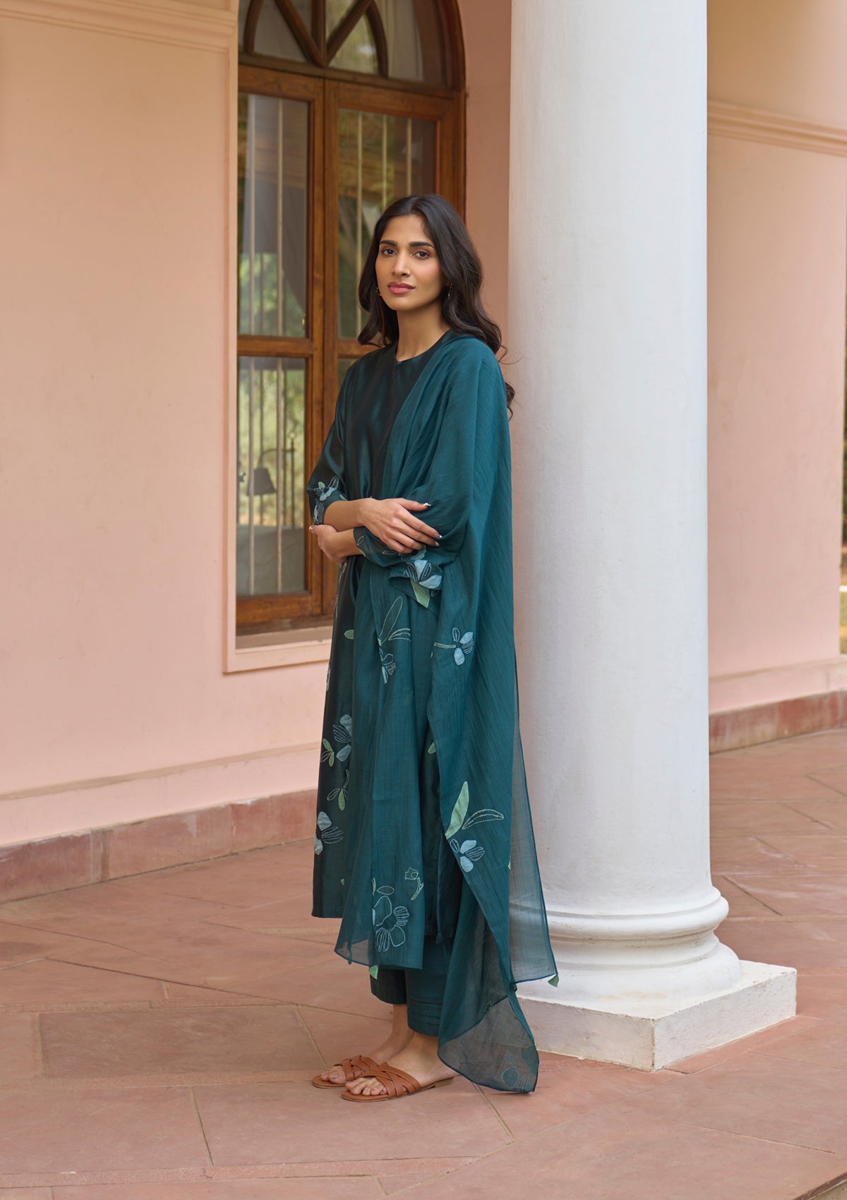 Jade Applique Kurta Set