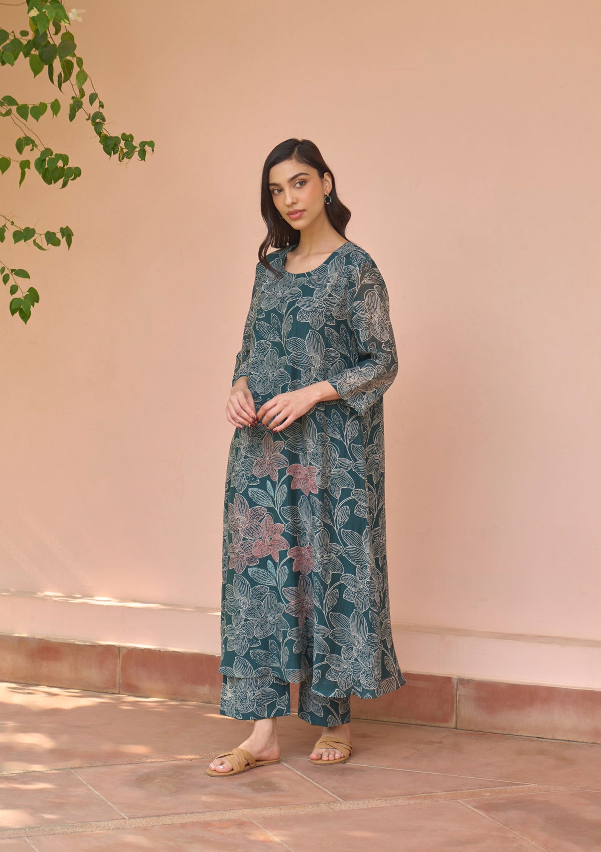 Jade Bloom Co-ord Set