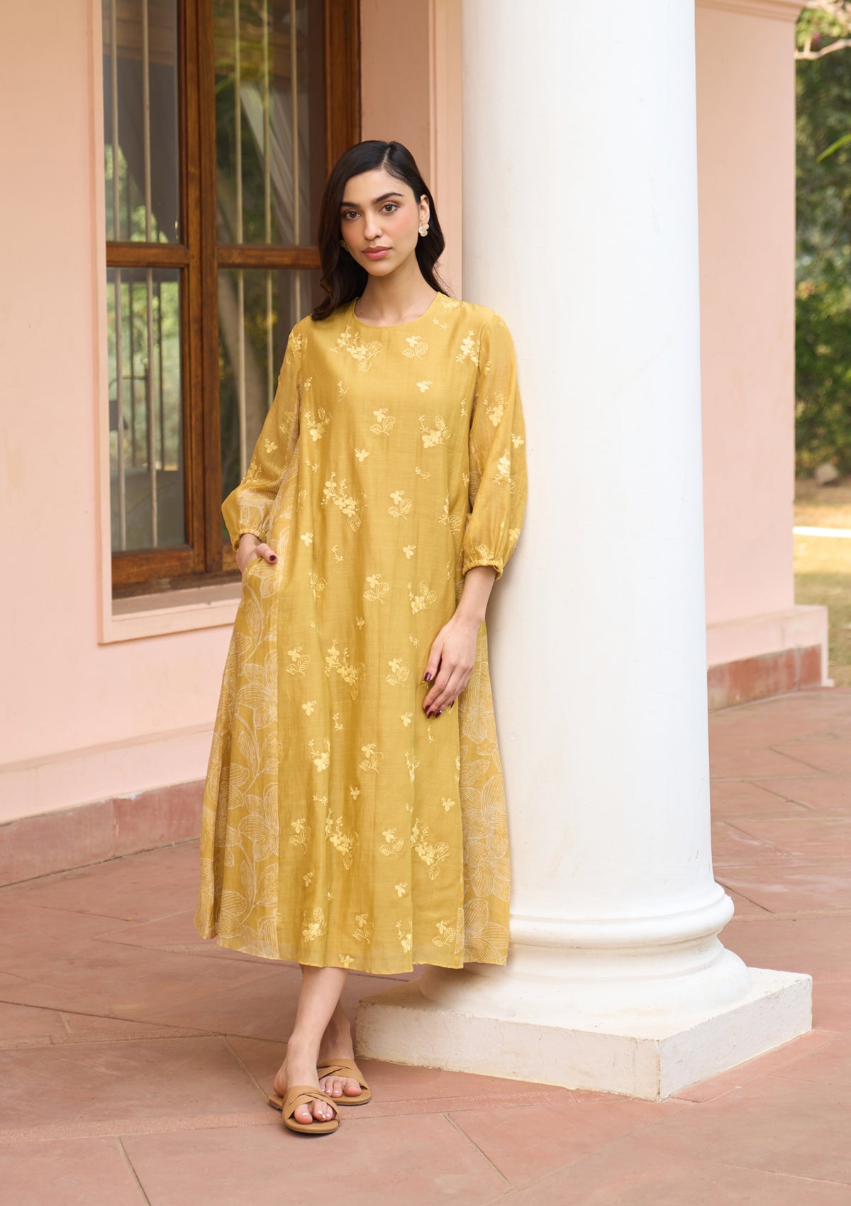 Rue Embroidered Dress