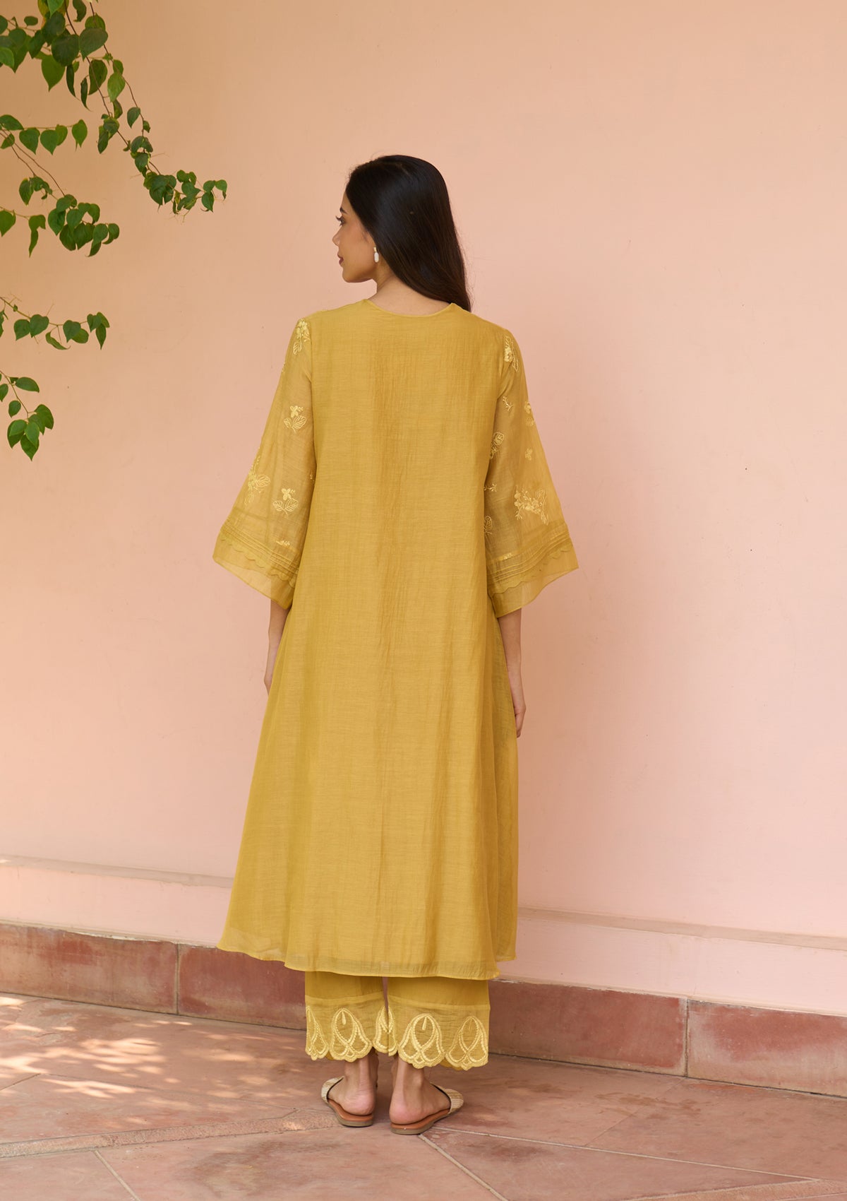 Rue Thread Embroidered Co-ord Set