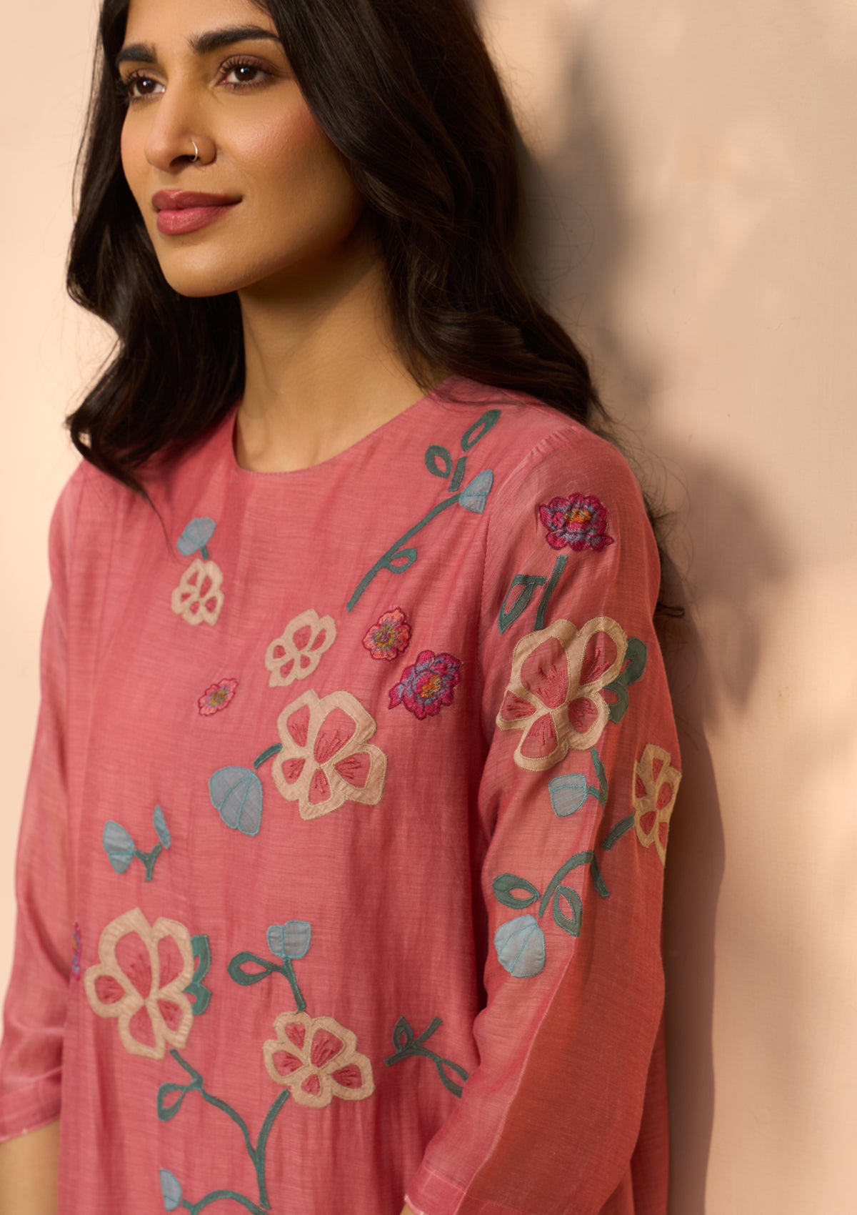 Hibiscus Applique Co-ord Set