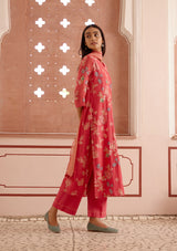 Rosewood Floral Kurta Set