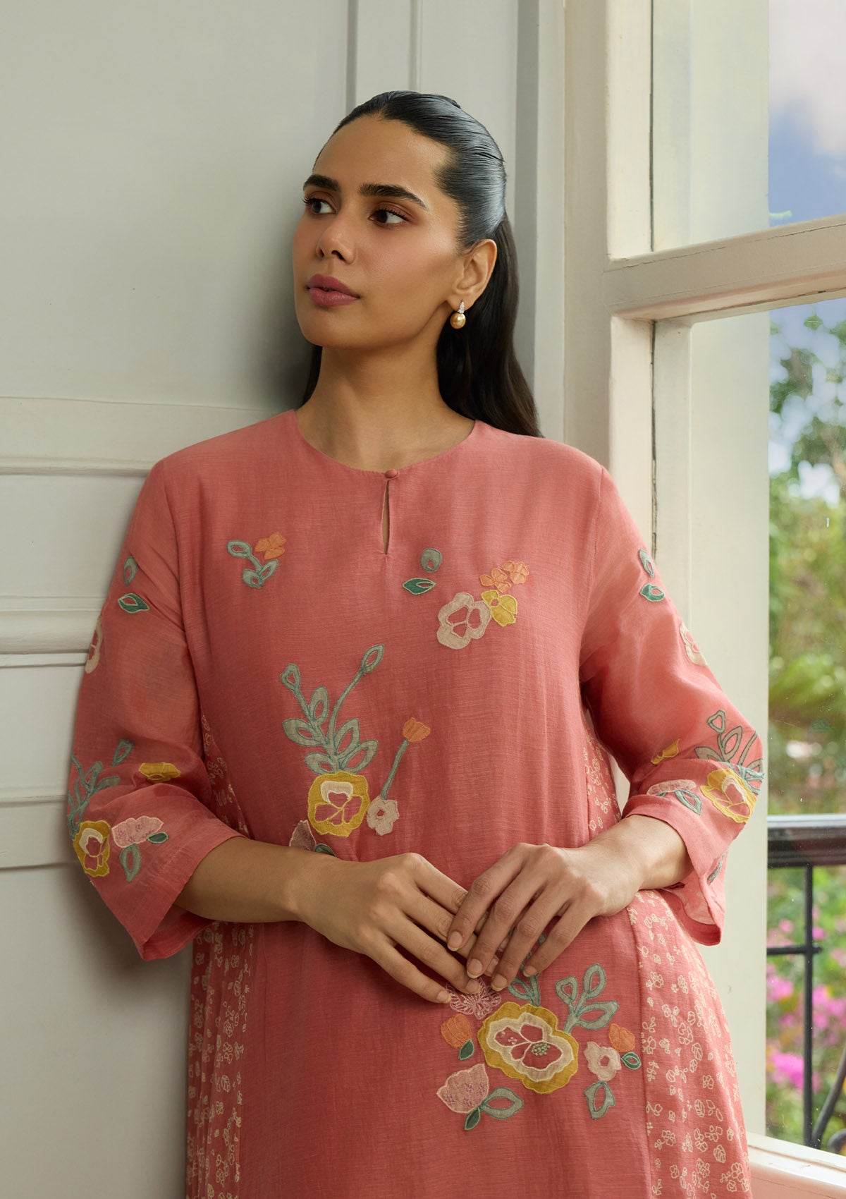 Blush Applique Co-ord Set
