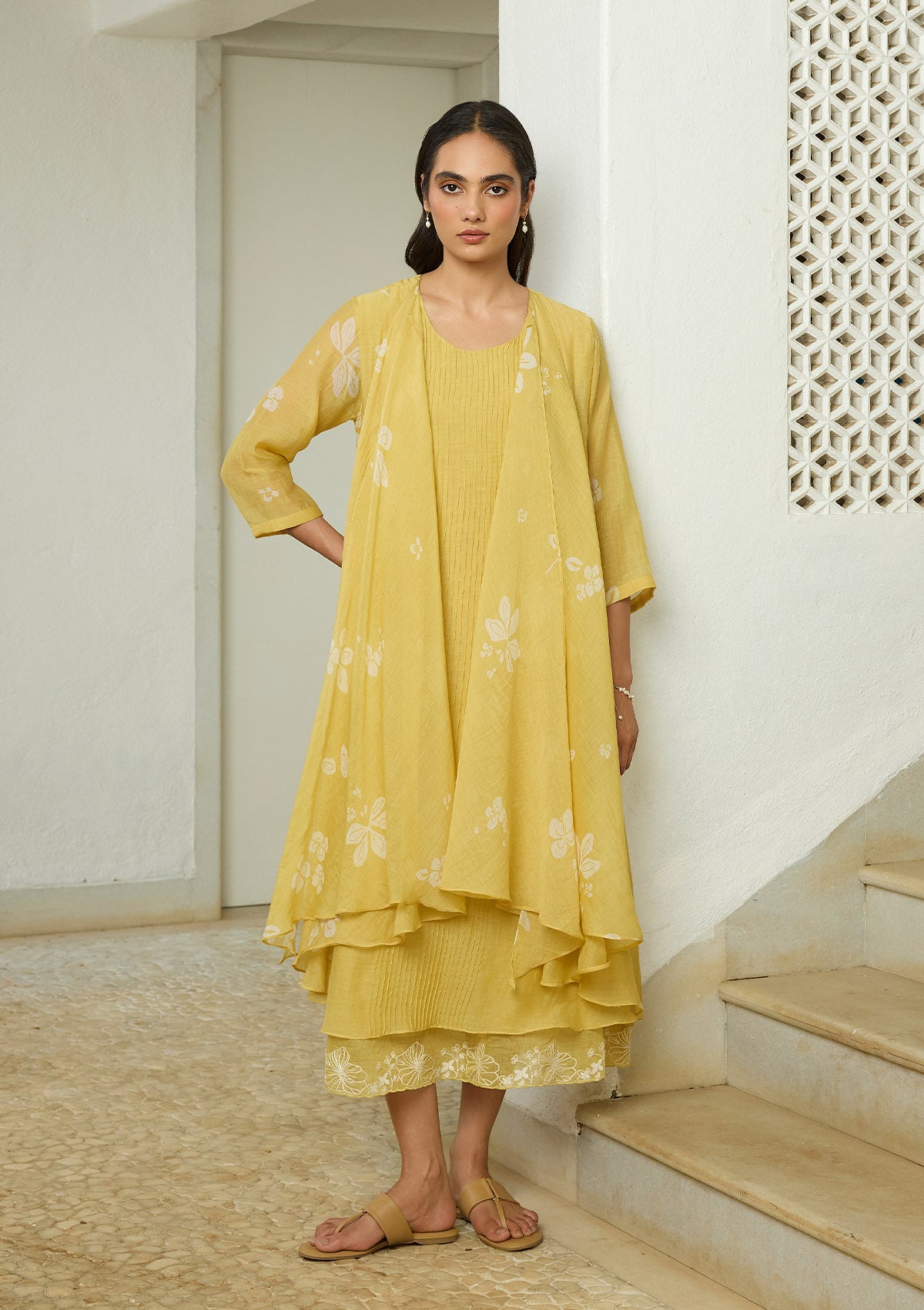 Rue Pintuck Dress