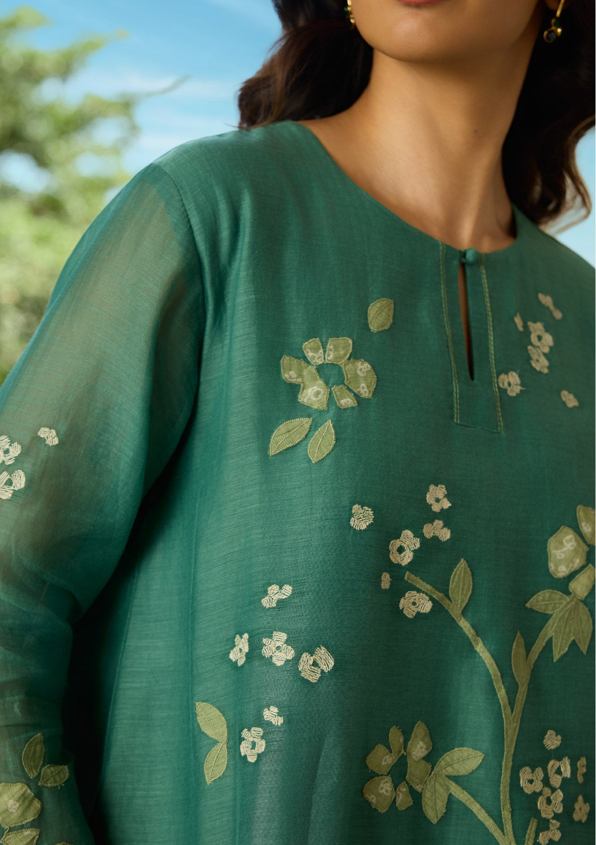 Jade Applique Co-ord Set