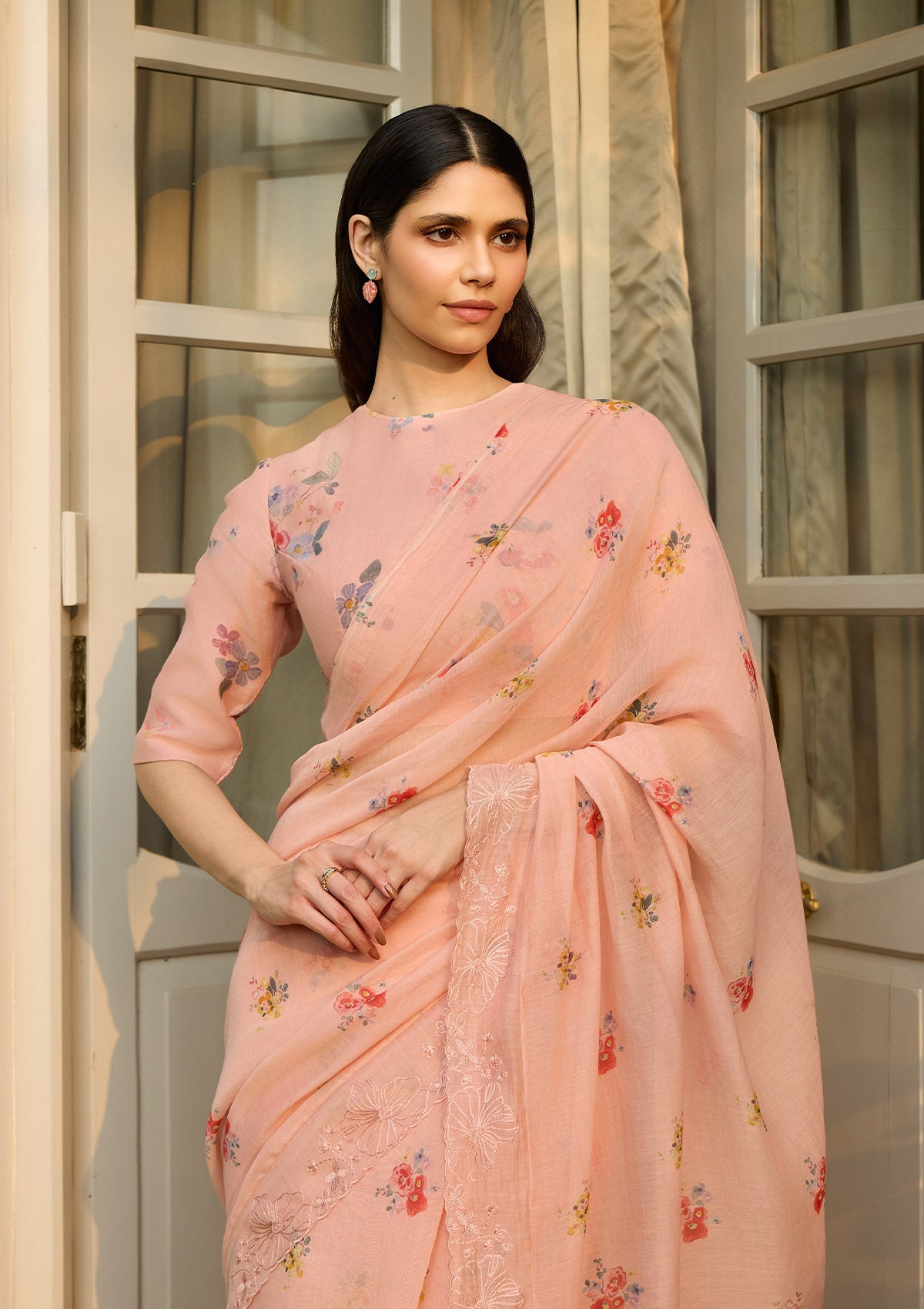 Blossom Floral Saree