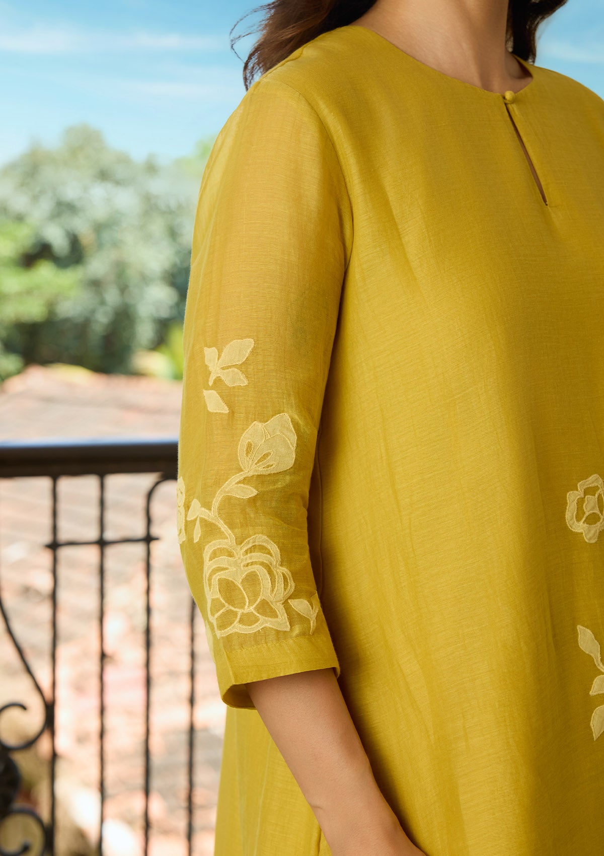 Marigold Applique Co-ord Set