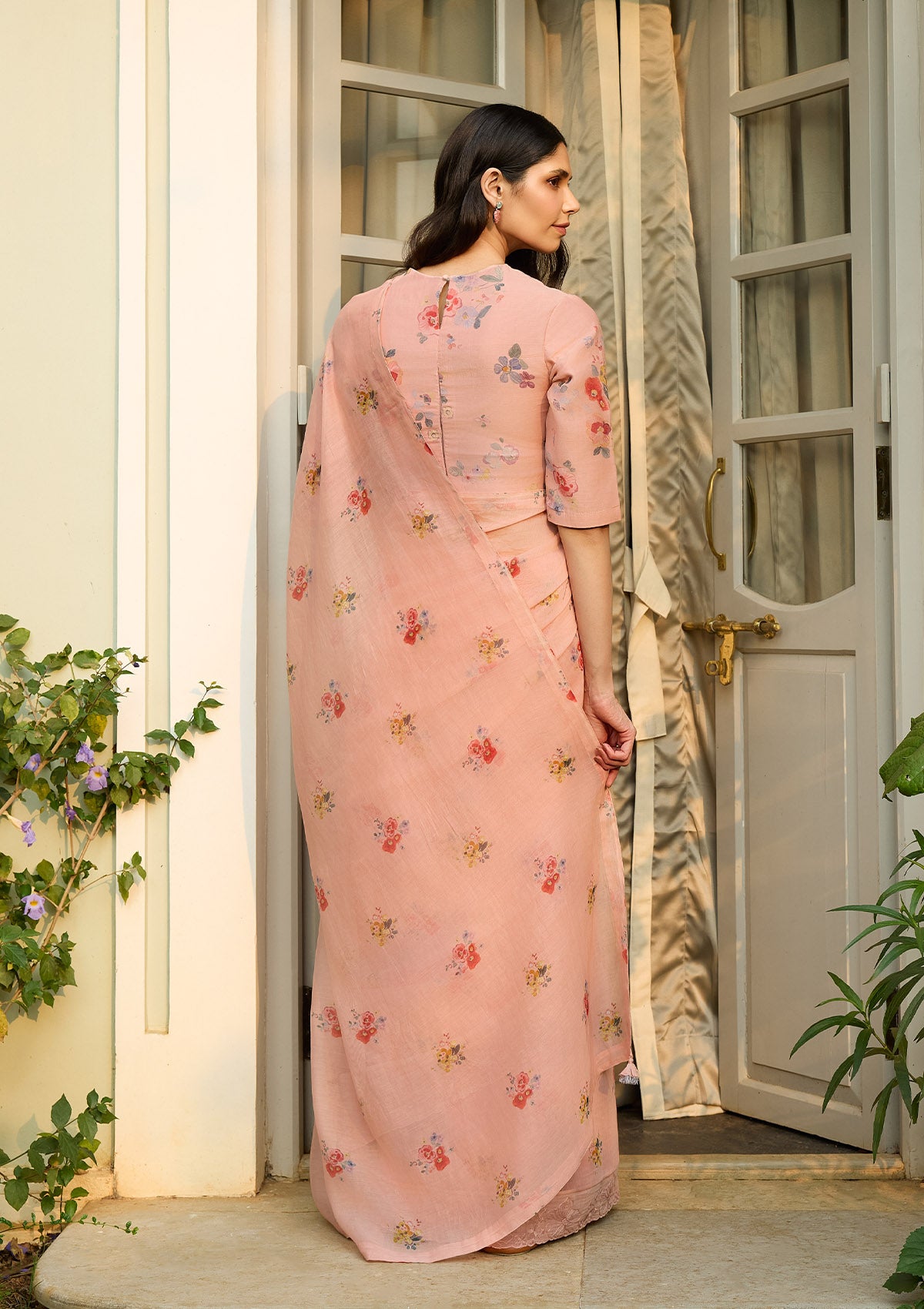 Blossom Floral Saree