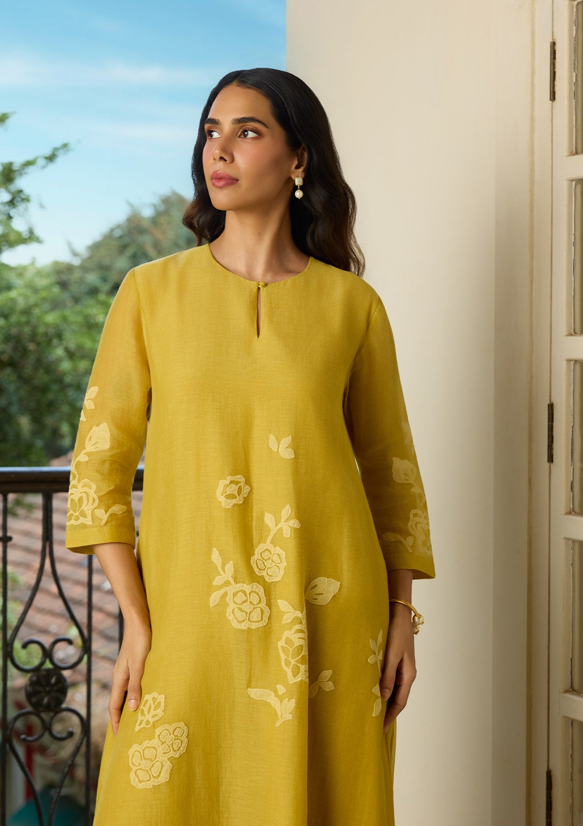 Marigold Applique Co-ord Set
