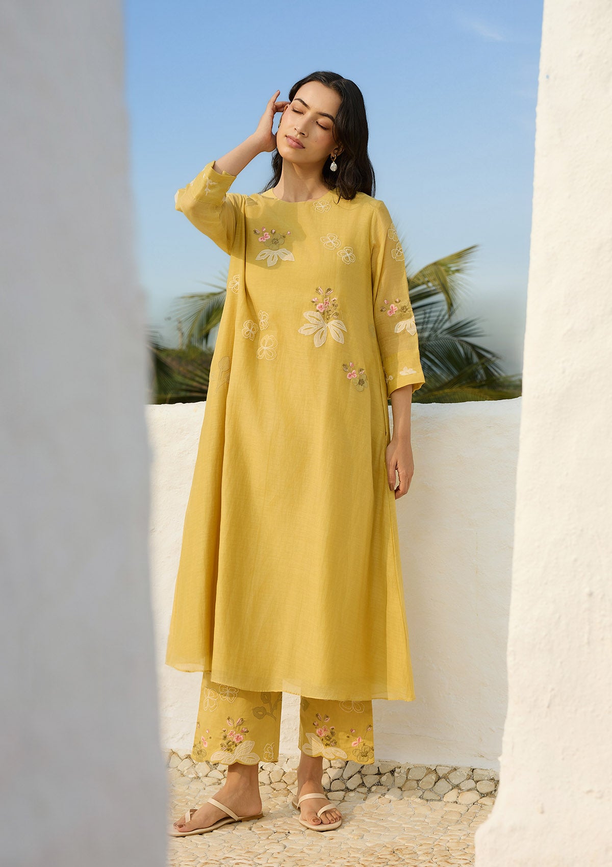 Rue Embroidered Co-ord Set