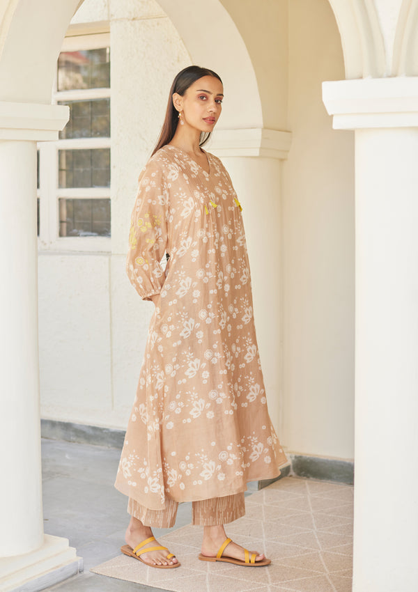 Fawn Printed Co-ord Set