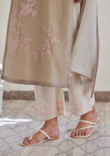 Sand Applique Kurta Set
