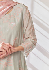 Iris Applique Kurta Set