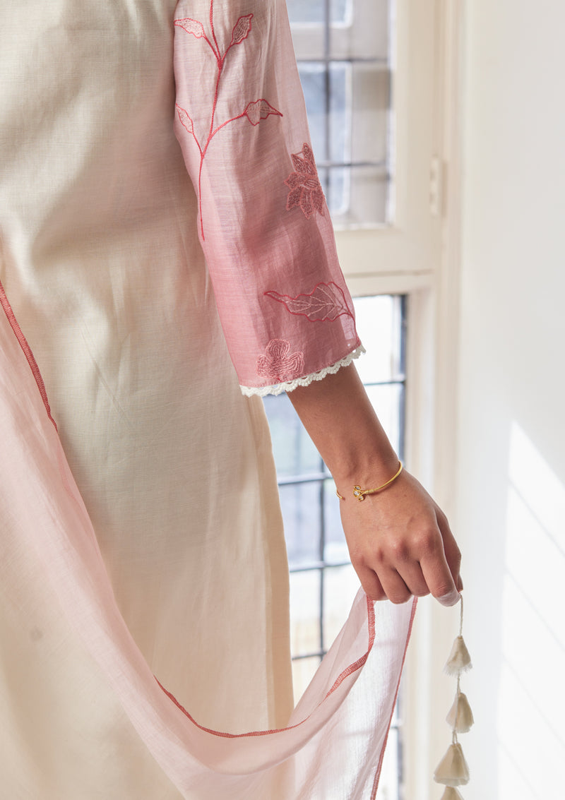 Sorbet Applique Kurta Set