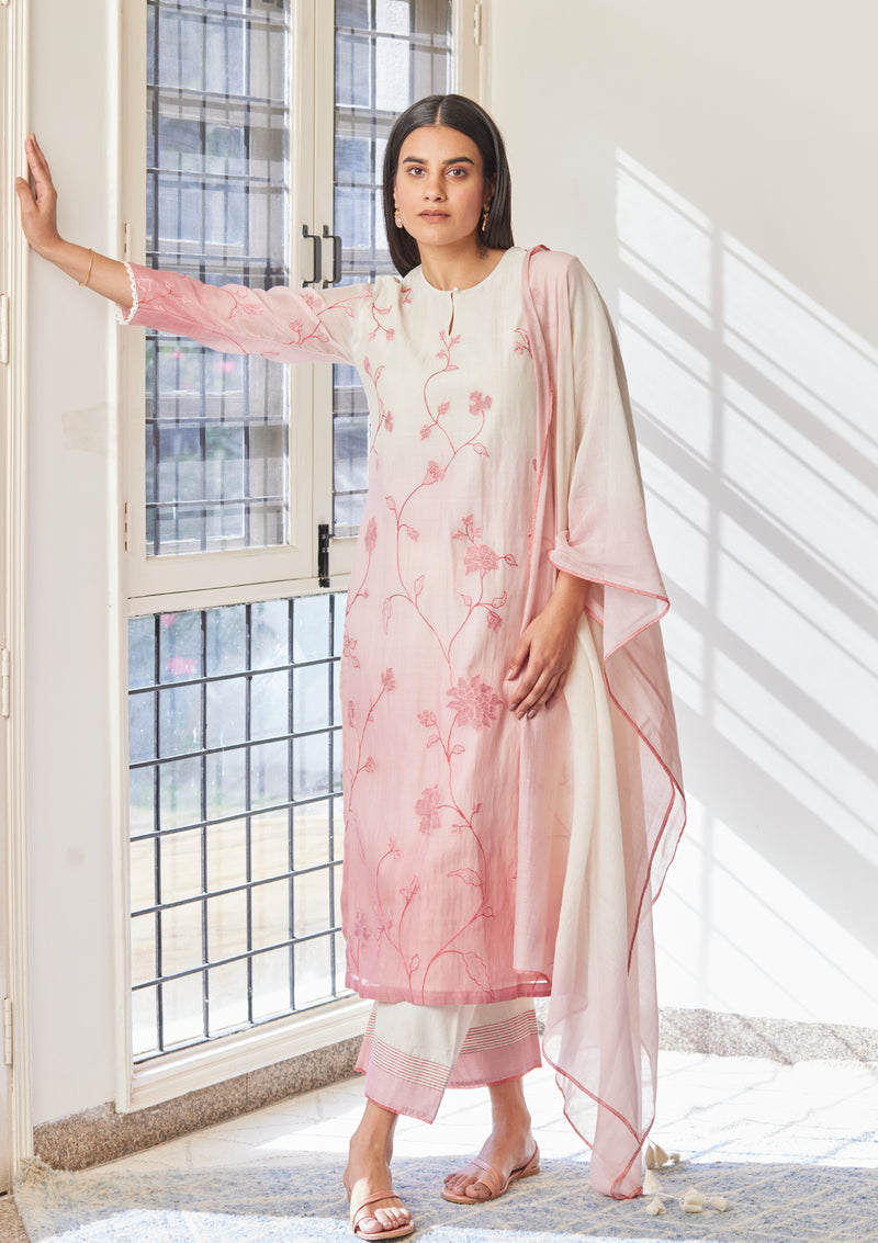 Sorbet Applique Kurta Set