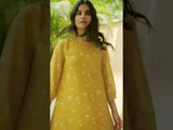 Marigold Pintuck Dress