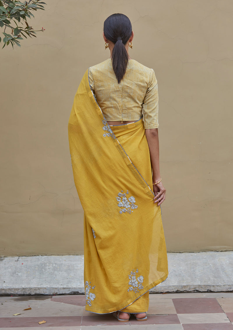 Rue Floral Print Saree