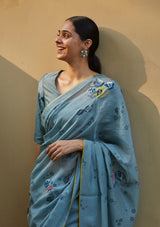 Juniper Applique Saree