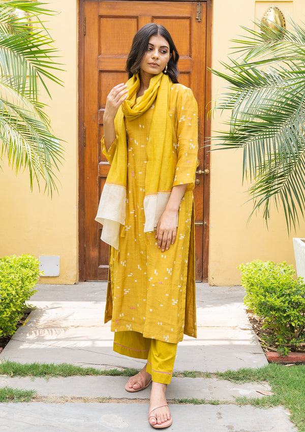 Marigold Kurta Set